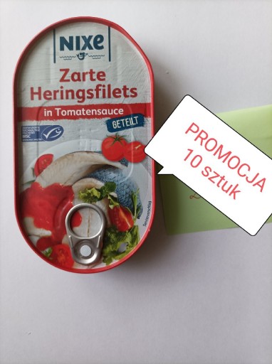 Zdjęcie oferty: Śledź w pomidorach Niemiecka produkcja 