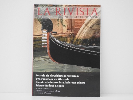 Zdjęcie oferty: LA  RIVISTA - Kwartalnik o Italii