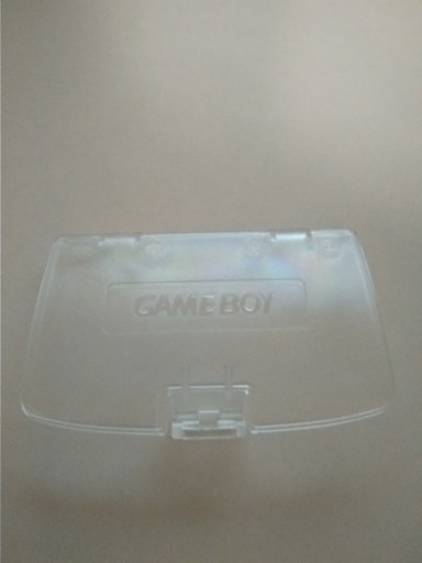 Zdjęcie oferty: Klapka baterii - Gameboy Color Biała przezroczysta
