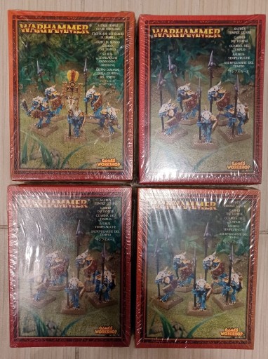 Zdjęcie oferty: WFB AOS Lizardmen Temple Guard - 20x metal