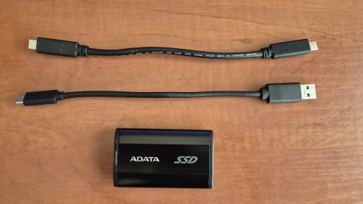 Zdjęcie oferty: Dysk zewnętrzny SSD ADATA SE800 500GB
