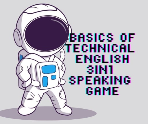 Zdjęcie oferty: basics of technical English 3in1 speaking game 