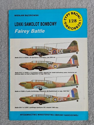 Zdjęcie oferty: Lekki samolot bombowy Fairey Battle