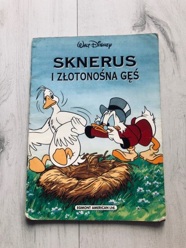 Zdjęcie oferty: Bajki Sknerus i złotonośna gęś Walt Disney