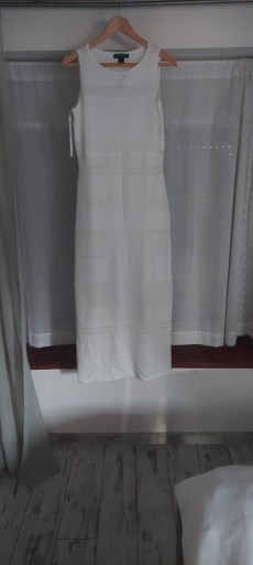 Zdjęcie oferty: Sukienka biala azurowa 44na wszystkie okazje