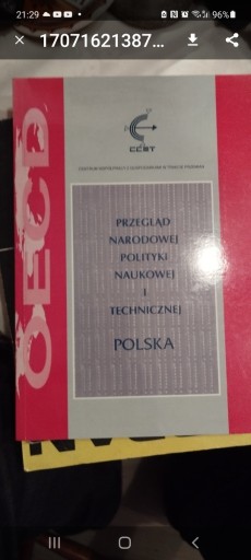 Zdjęcie oferty: Przegląd narodowej polityki naukowej