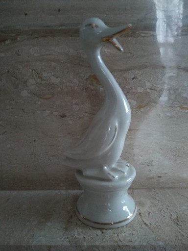 Zdjęcie oferty: Porcelanowa figurka kolekcjonerska kaczka gęś