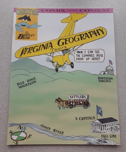 Zdjęcie oferty: Virginia Geography Tours - Chester Comix wer.ang