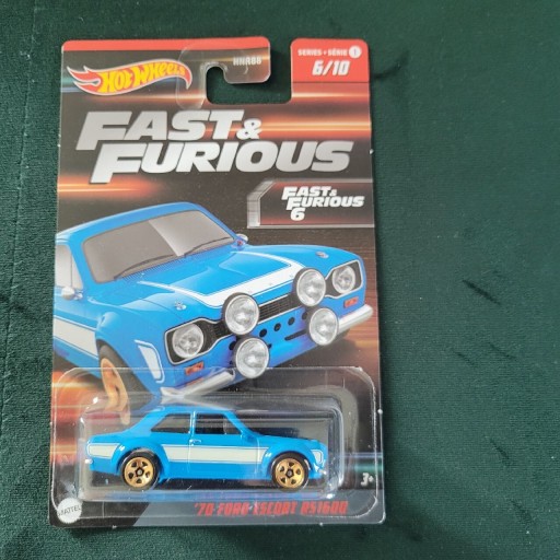Zdjęcie oferty: HOT WHEELS FAST & FURIOUS '70 FORD ESCORT RS1600