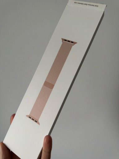 Zdjęcie oferty: Oryginalny Pasek Apple mediolański Steel Milanese Loop – Gold – 38/40/41 mm