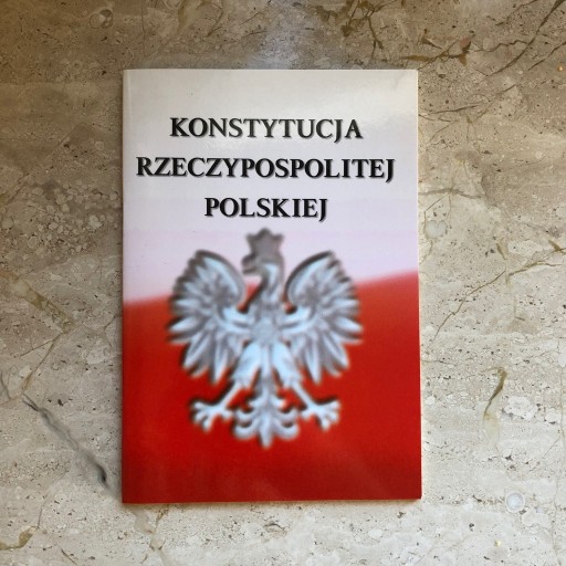 Zdjęcie oferty: Konstytucja rzeczypospolitej polskiej rp jak nowa