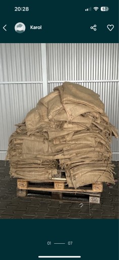 Zdjęcie oferty: Worki jutowe 440 sztuk/ po ryżu 