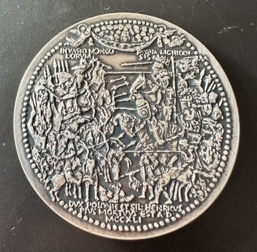Zdjęcie oferty: Seria królewska medal PTAiN 3C Henryk II Pobożny