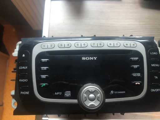 Zdjęcie oferty: FORD S-MAX MK1 RADIO CD MP3 SONY 7S7T-18C939-CD