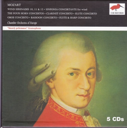 Zdjęcie oferty: Mozart / Concertos ,Serenades/ Cham Orch of Europe