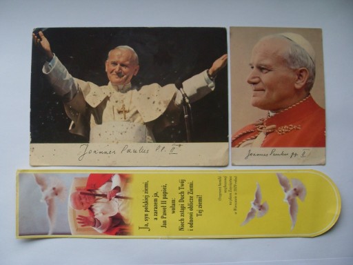 Zdjęcie oferty: Polak Papież Jan Paweł II - 3 sztuki