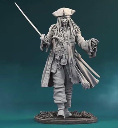 Zdjęcie oferty: Figurka "Jack Sparrow" - Piraci z Karaibów - 120mm