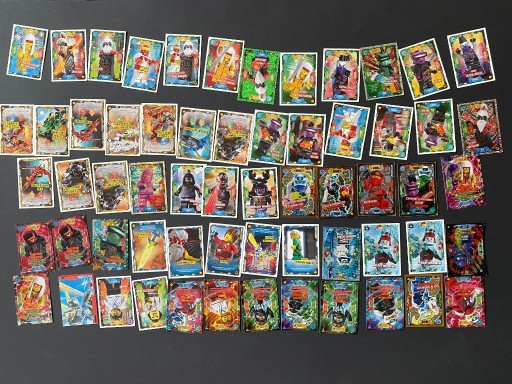 Zdjęcie oferty: Kolekcja 155 kart Ninjago + dodatki w tym ksiazka