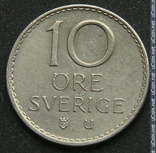 Zdjęcie oferty: Szwecja 10 ore, 1973 stan 1