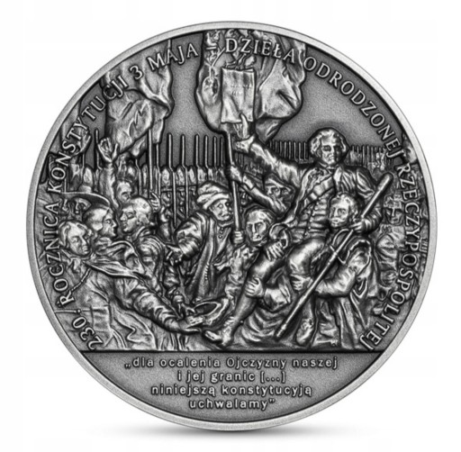 Zdjęcie oferty: 50 zł  230. rocznica Konstytucji 3 Maja moneta NBP