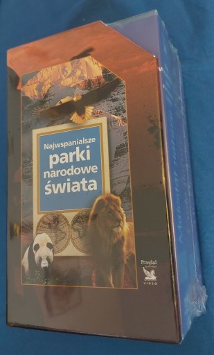 Zdjęcie oferty: Najwspanialsze parki narodowe świata VHS nowe