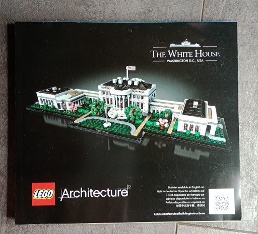 Zdjęcie oferty: LEGO 21054 Biały Dom - instrukcja 