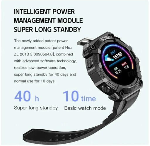 Zdjęcie oferty: Smartwatche bluetooth sportowy kolorowy ekran fd68