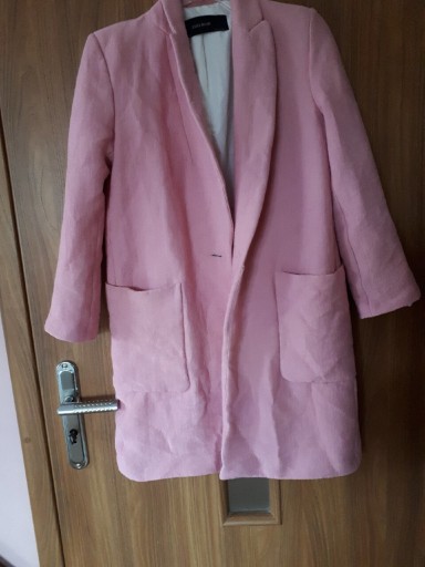Zdjęcie oferty: Różowy płaszczyk marynarka Zara 