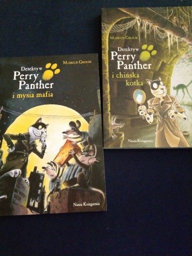 Zdjęcie oferty: Detektyw Perry Panther i mysia mafia, zestaw 2 szt