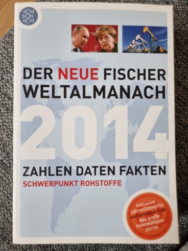 Zdjęcie oferty: Der neue Fischer Weltalmanach 2014 Zahlen, Daten