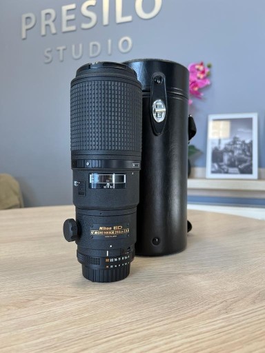 Zdjęcie oferty: Obiektyw nikon nikkor AF 200mm 1:4D IF-ED micro