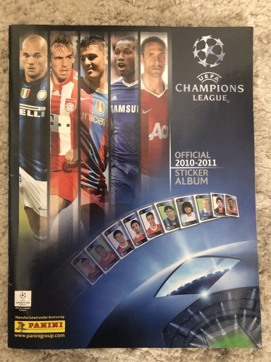 Zdjęcie oferty: UEFA Champions League 2010/11 Pełny album 