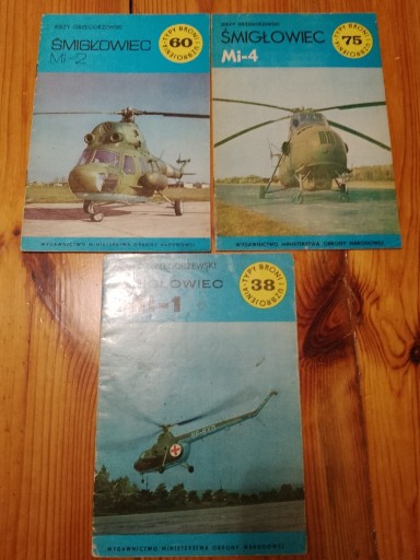 Zdjęcie oferty: Typy broni i uzbrojenia nr 38 60 i 75 Mi-1 2 4