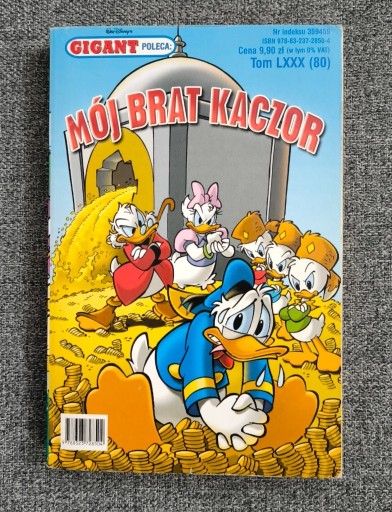 Zdjęcie oferty: komiks GIGANT tom 80 z 2007 r. - Mój brat kaczor
