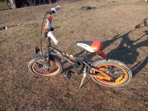 Zdjęcie oferty: Rower dziecięcy BMX MEXLLER pomarańczowy i czarny