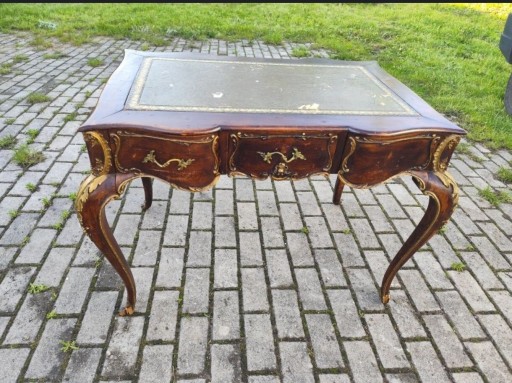 Zdjęcie oferty: Antyczne biurko / konsola w stylu Ludwika XV – XIX wiek