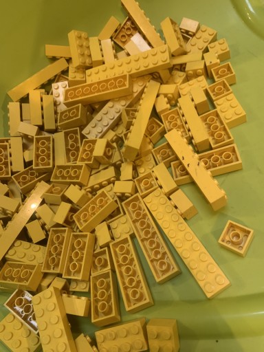 Zdjęcie oferty: Lego bricks cegła 2x2 3001 2x3 3002 2x4 żółte  