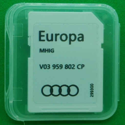 Zdjęcie oferty: Mapa Europy karta SD dla Audi MHIG 2024