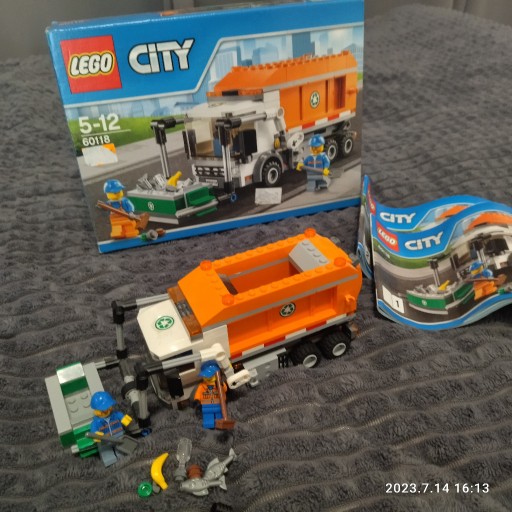 Zdjęcie oferty: Lego City 60118 Śmieciarka City 