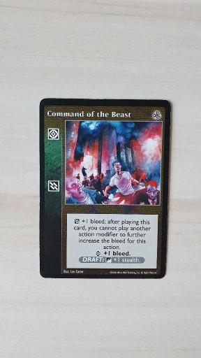 Zdjęcie oferty: VTES Vampire the Eternal Command of the Beast