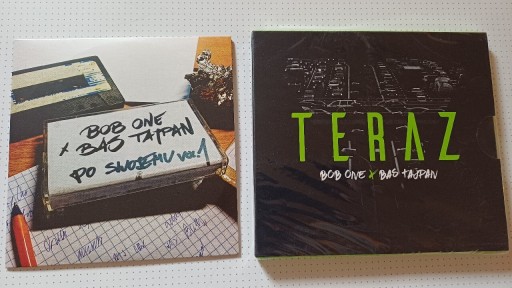 Zdjęcie oferty: Bob One x Bas Tajpan - Teraz CD + ep Po swojemu Ltd preorder k44 