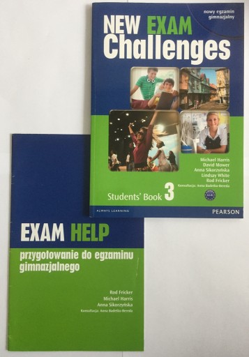 Zdjęcie oferty: New Exam Challenges 3 - podręcznik + 2 x Exam Help