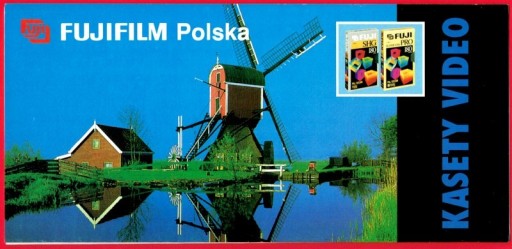 Zdjęcie oferty: FUJI KASETY VIDEO VHS Video 8/Hi8 - katalog 1996