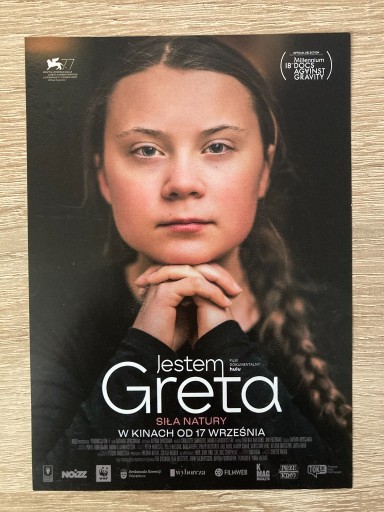 Zdjęcie oferty: Jestem Greta - ulotka z kina