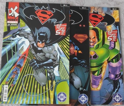 Zdjęcie oferty: Komiksy Superman Batman tomy 1-3 2005