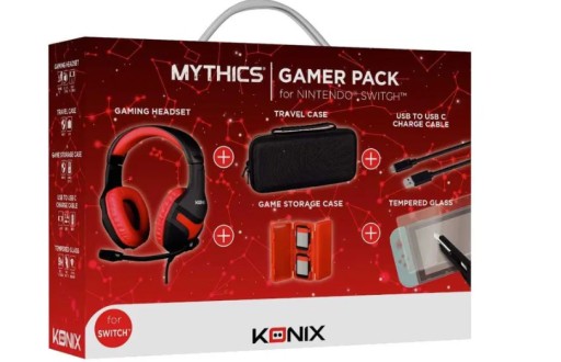 Zdjęcie oferty: Mythics gamer pack  akcesoriów Do Nintendo Switch