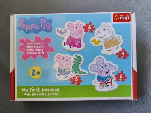 Zdjęcie oferty: Peppa pig Baby puzzle 18el 2+ trefl