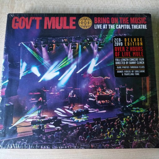 Zdjęcie oferty: Gov't Mule - Bring On The Music * Live 2CD+2DVD!