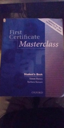 Zdjęcie oferty: First Certificate Masterclass