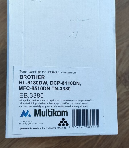 Zdjęcie oferty: TONER DO BROTHER DCP-8110 DCP-8250 HL-5440 HL-5450